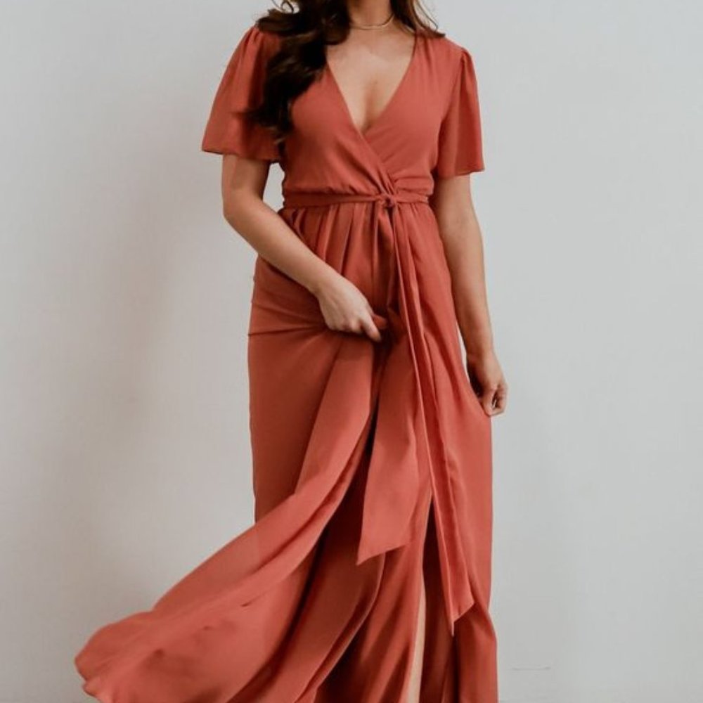Baltic Born Vaughnie Maxi Dress Dusty Clay
